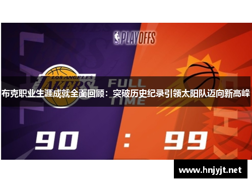 布克职业生涯成就全面回顾:突破历史纪录引领太阳队迈向新高峰 布克职业生涯成就全面回顾:突破历史纪录引领太阳队迈向新高峰